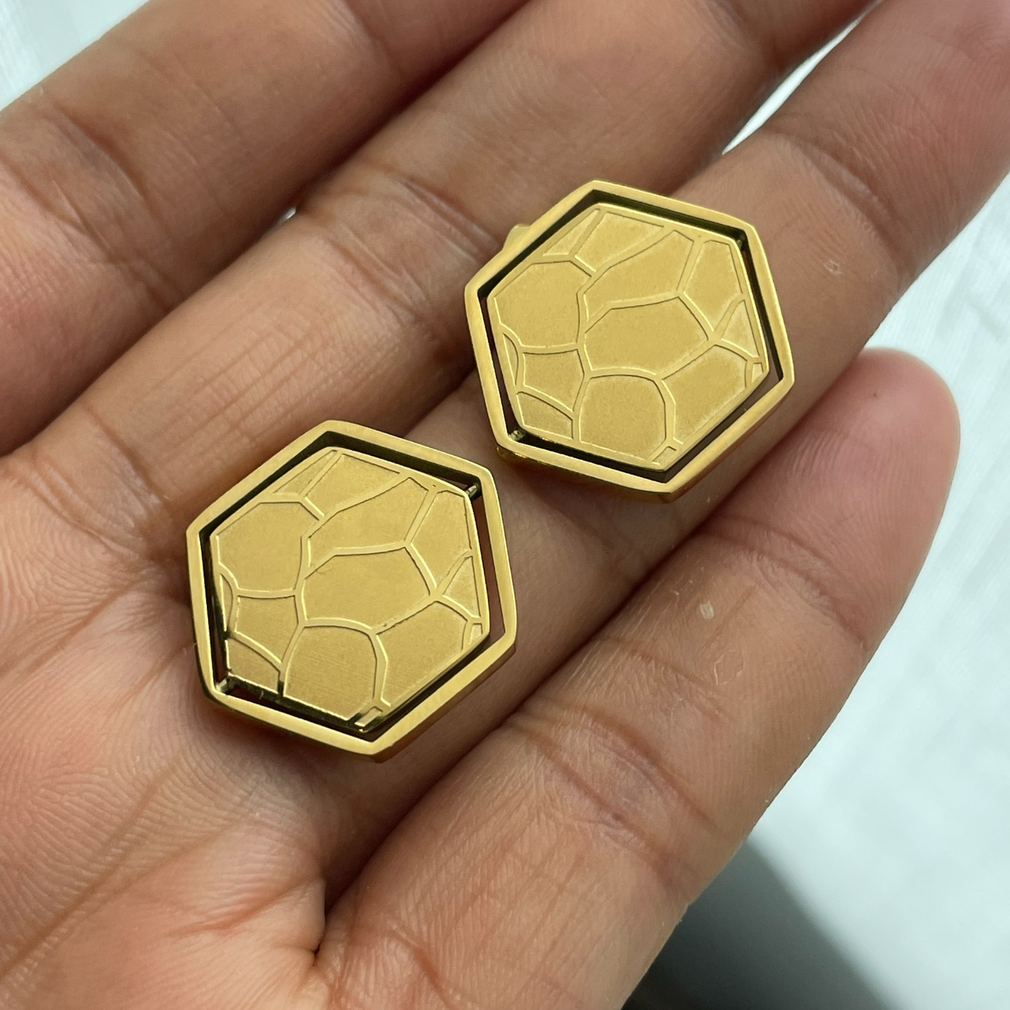 Kintsugi Stud Earrings