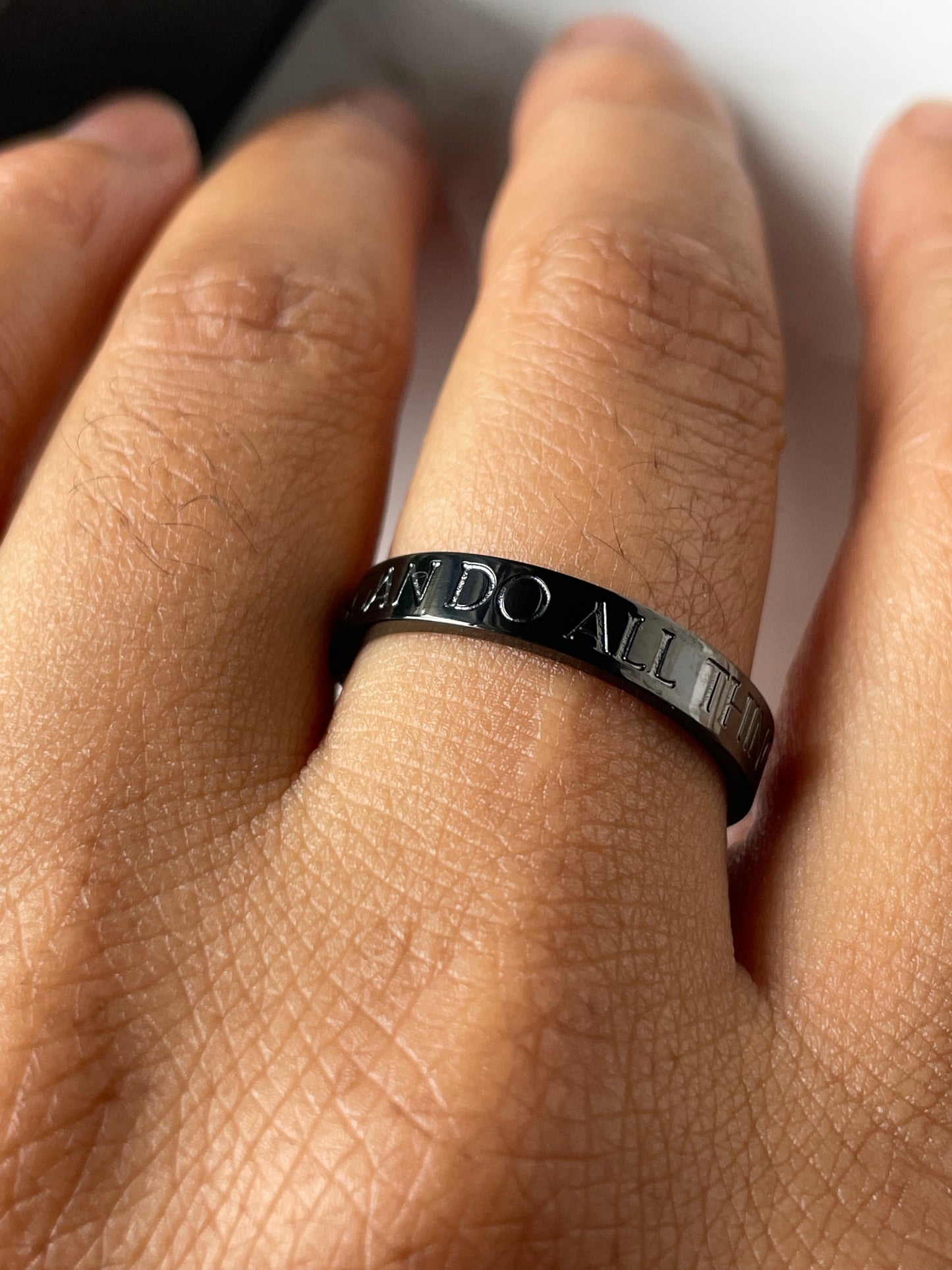 'I Can do All Things' Mini Affirmation Ring