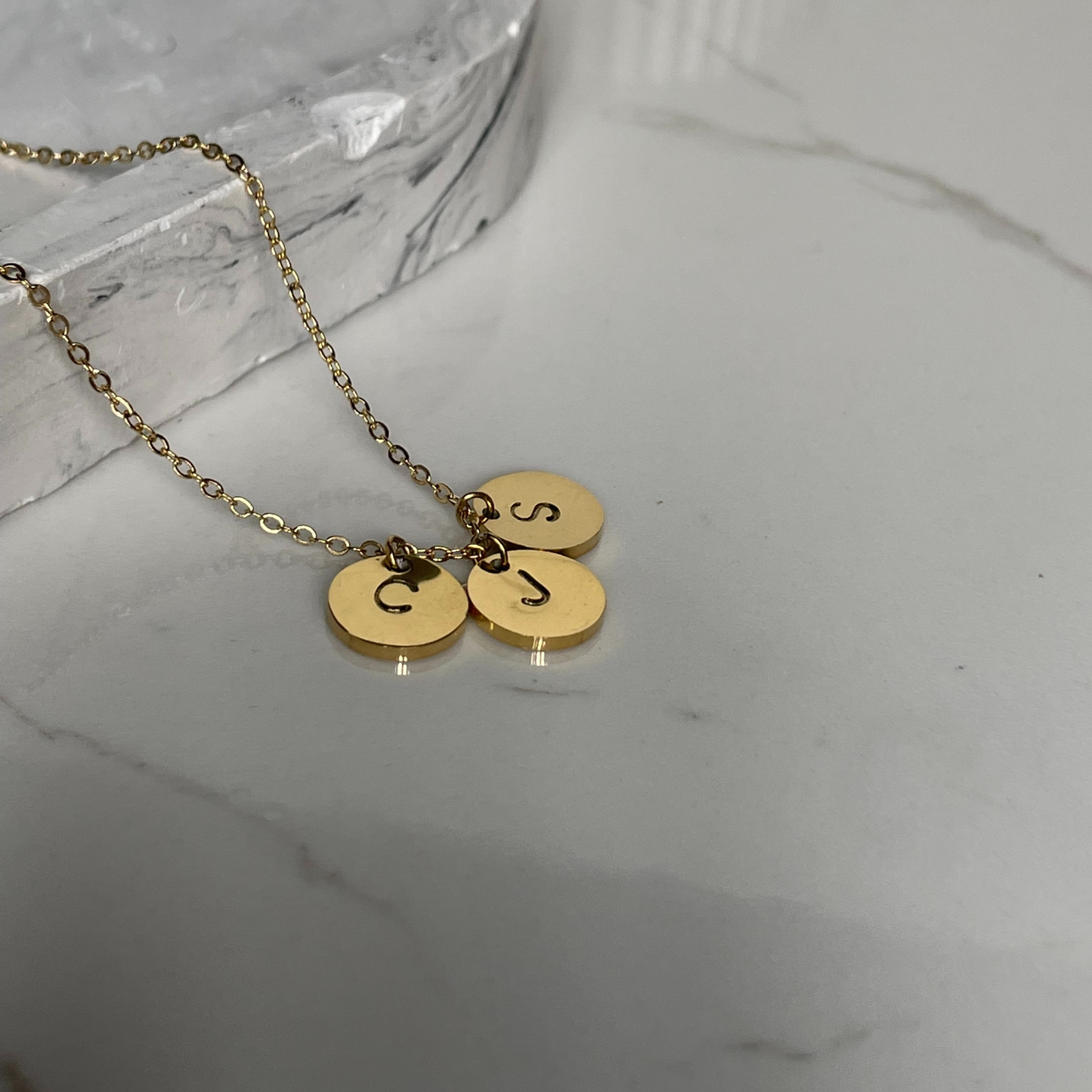 KP Disc Charm Necklace